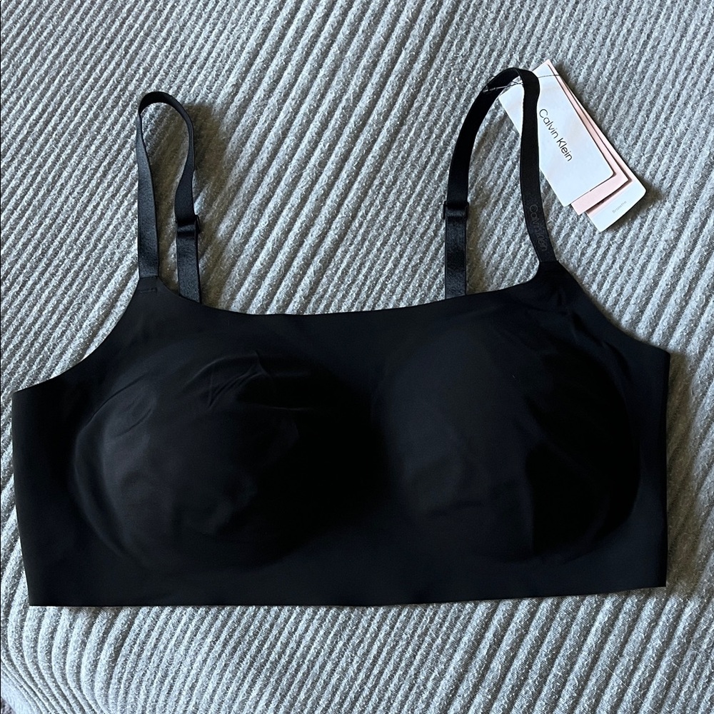 Calvin Klein Black Seamless Bralette